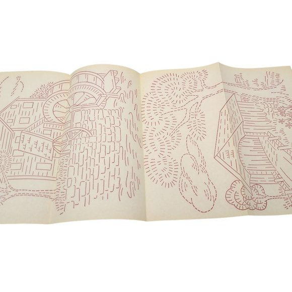Vintage Country Decor Transfer Patterns, MCM Workbasket Iron On Transfers, 1960s - Picture 1 of 1